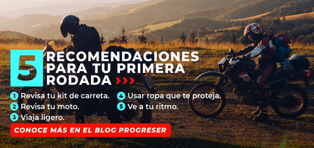recomendaciones para salir a rodar en moto